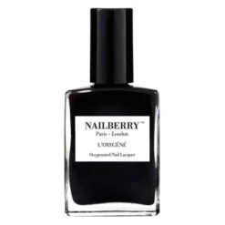 NAILBERRY L'Oxygéné Oxygenated Nail Lacquer Black Berry, 15 Ml