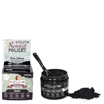My Magic Mud Zahnweiß-Pulver Mit Aktivkohle 30 G 5 My Magic Mud Zahnweiß-Pulver Mit Aktivkohle 30 G – Bild 3