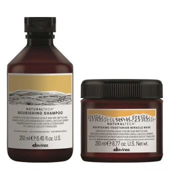 Davines Naturaltech Nourishing Set (Shampoo 250 Ml + Maske 250 Ml) 3 Davines Naturaltech Nourishing Set (Shampoo 250 Ml + Maske 250 Ml)