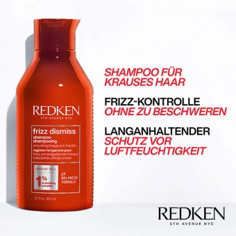 Redken Frizz Dismiss Shampoo 300 Ml 4 Redken Frizz Dismiss Shampoo 300 Ml – Bild 2