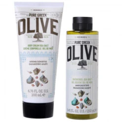 KORRES Olive Sea Salt Body Cleanser Set -Kosmetikgeschäft 2561131 KORRES Olive Sea Salt Body Cleanser Set.e7281044