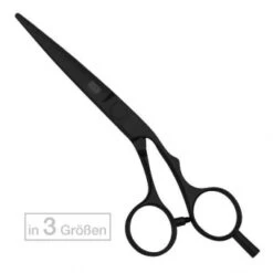 KASHO Haarschere Silver Black Offset